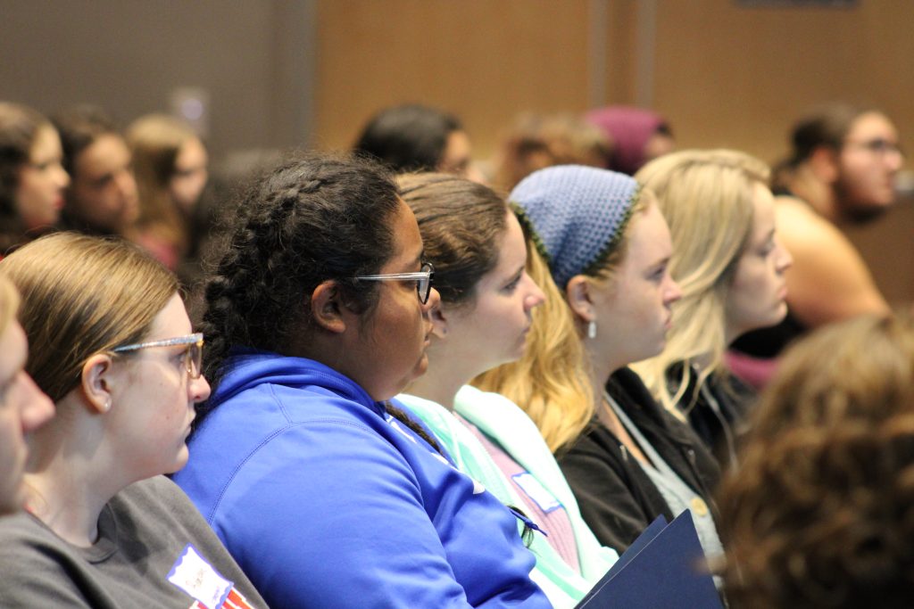 Students at Fall 2023 Future Teachers Conference at UNCA